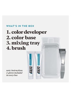 Just For Men Mustache & Beard, Beard Coloring for Gray Hair, Medium Brown M.35  - Image 4