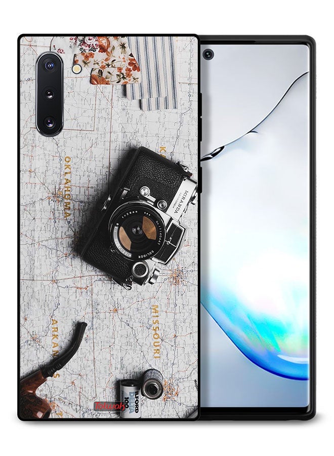 Tolwak Samsung Galaxy Note 10 Protective Case Cover Vintage Camera - Image 1