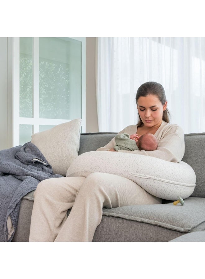 Doomoo Buddy Silver Dots Multi-Functional Maternity Pillow - Image 3