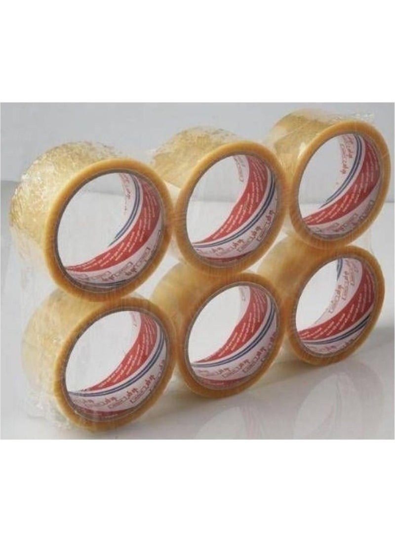 Ve-Ge Duct Tape Transparent 45X40 mt - Pack of 6 Elephants  - Image 2