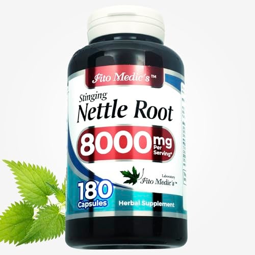 FITO MEDIC'S FITO MEDICS Lab Stinging Nettle Root 180 Capsules stinging Nettle Pure Extract ortiga - Image 5