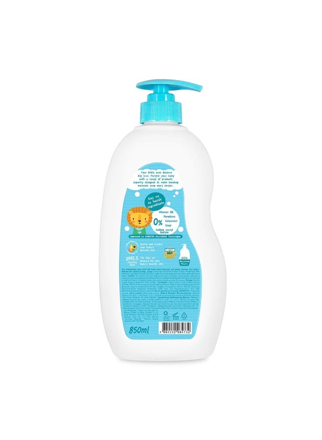 Watsons Baby bath liquid with moisturizing milk 850ml - Image 2