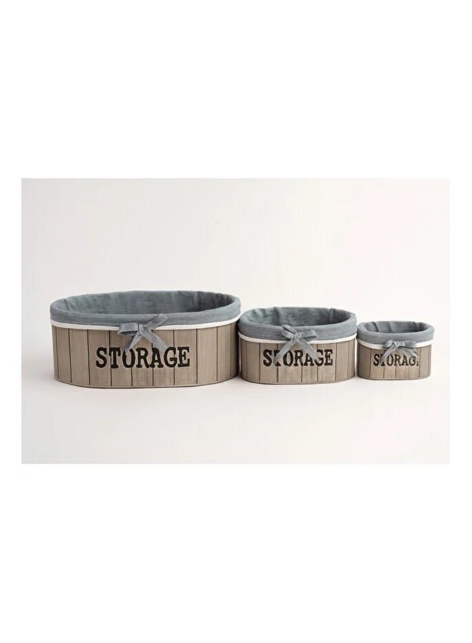 A set of versatile storage serving baskets with an elegant design - Image 4