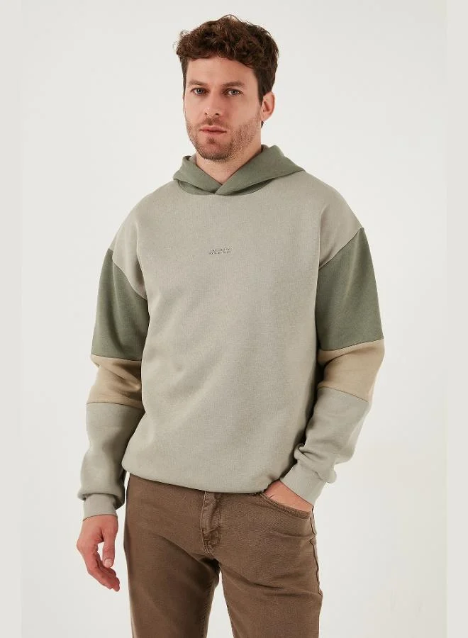 Buratti  Buratti Cotton Relaxed Fit Hooded Furry Inside Soft Raised 2-Pack Sweat Men's SWEAT 5905299S2 for Men | Best Price UAE