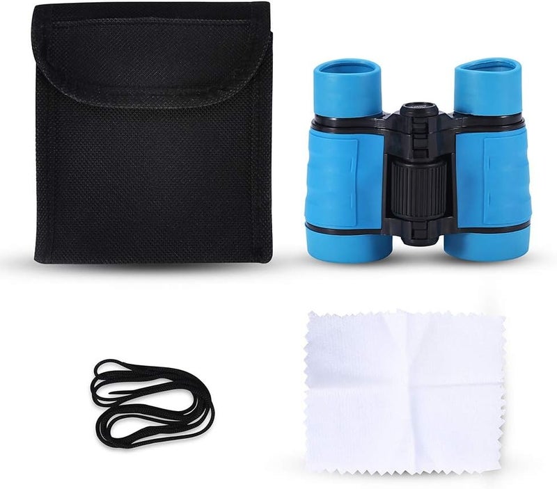 كلاراكو منظار كلاركو للأطفال، تكبير 4×30، تلسكوب للأطفال لمراقبة الطيور في الهواء الطلق، 3.3 × 4.2 × 1.5 بوصة - Image 1