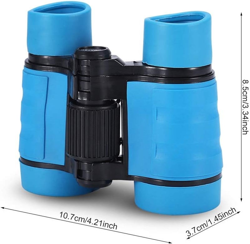 كلاراكو منظار كلاركو للأطفال، تكبير 4×30، تلسكوب للأطفال لمراقبة الطيور في الهواء الطلق، 3.3 × 4.2 × 1.5 بوصة - Image 3