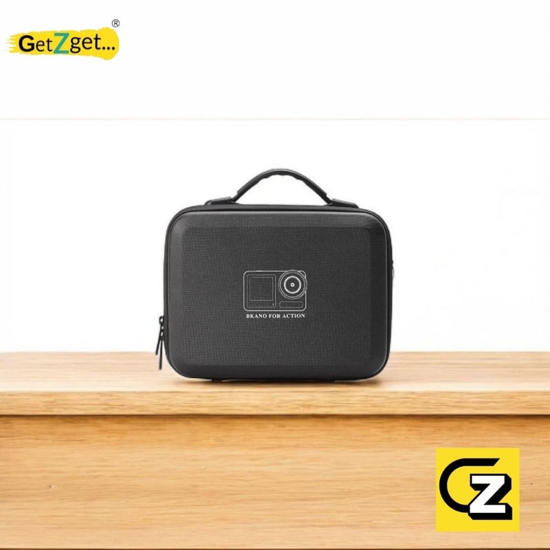 GetZget® Bkano Carrying Case for DJI Osmo Action 5 Pro, 4 & 3 Camera & Accessories Hard Bag Fits Adventure Combo Set (Black) - Image 3