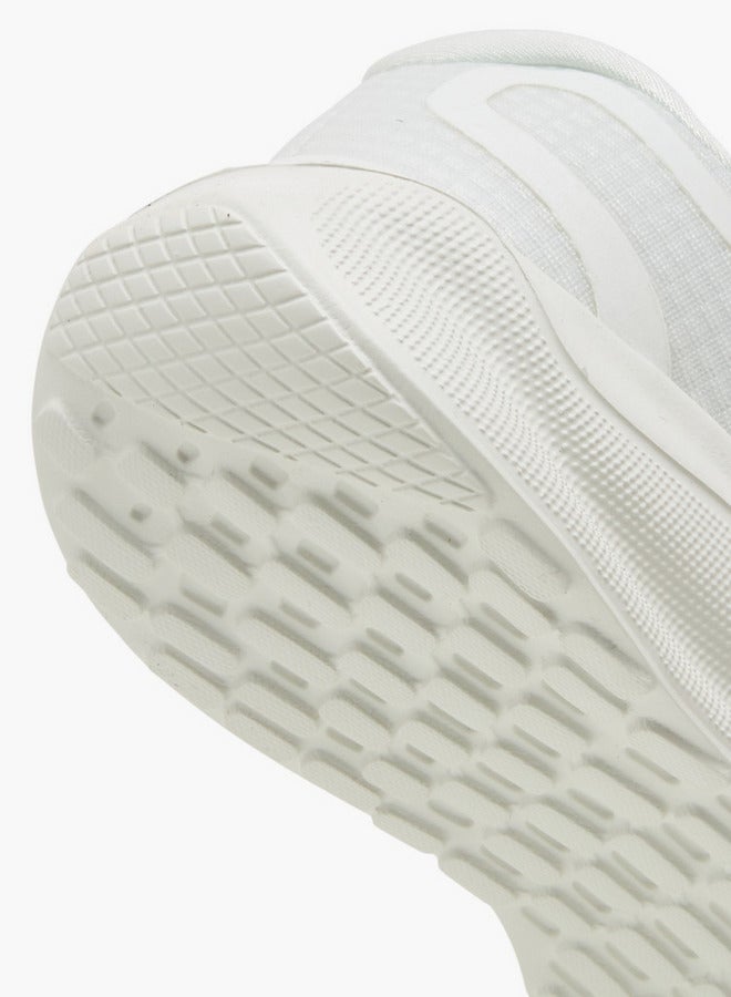 Kappa Girls' Logo Print Sports Shoes with Hook and Loop Closure  - Image 5