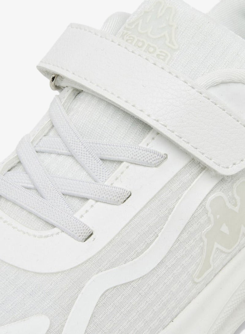 كابا حذاء رياضي بناتي بطبعة شعار مع إغلاق بشريط لاصق - Image 4