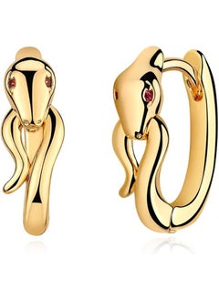 Mevecco Women Huggie Hoop Earrings Gold Ear Stud Cuff 14K Gold Filled Small Boho Beach Simple Delicate Handmade Hypoallergenic Jewelry Gift  - Image 1