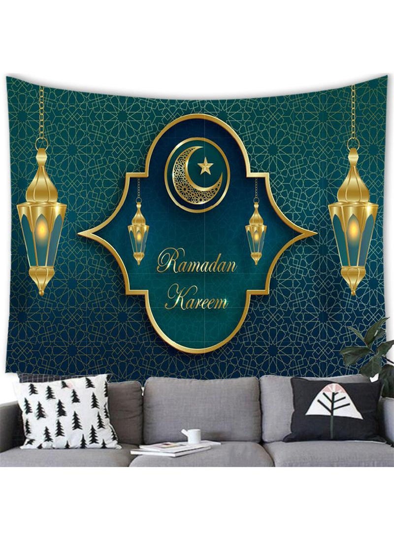 Bluejw 150x100cm Ramadan Decorative Mural Tapestry Art of Sacred Beauty  - Image 4