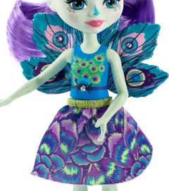 ENCHANTIMALS Character Dolls Peacock Patter Doll and Flap FXM74  - Image 3