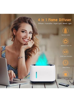 Arabest Flame Diffuser Humidifier 7 Flame Colors,Essential Oil Aroma Therapy Diffuser with Waterless Auto-Off Protection,Fire Air Diffuser for Home,Office,Bedroom  - Image 2