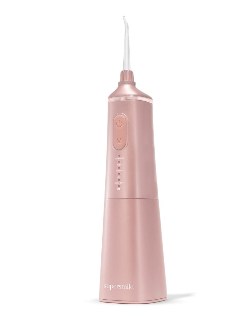 Supersmile Professional Zina Water Flosser Rechargeable Cordless Teeth And Gum Flosser