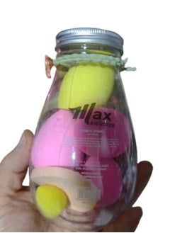 Max Blender Beauty Mini Makeup Sponge Set: The perfect tool for blending foundation in multiple colors for a professional, radiant look.  - Image 1