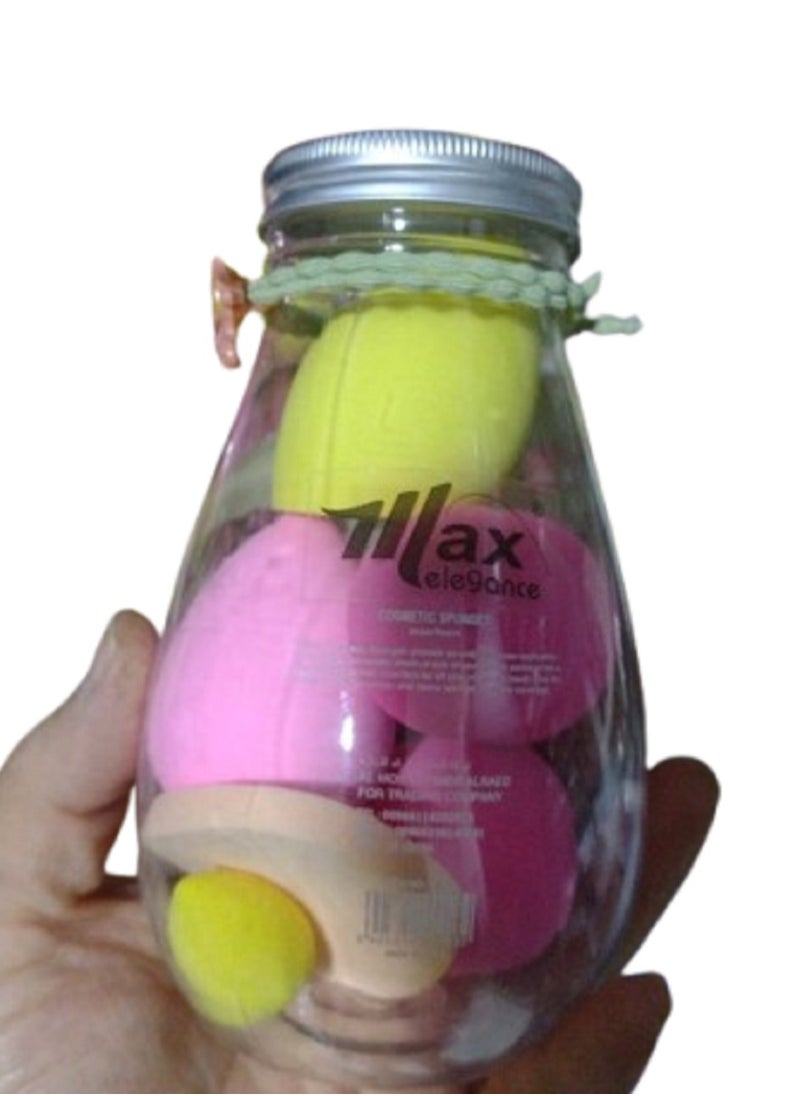 Max - Blender Beauty Mini Makeup Sponge Set: The perfect tool for blending foundation in multiple colors for a professional, radiant look. - Image 1