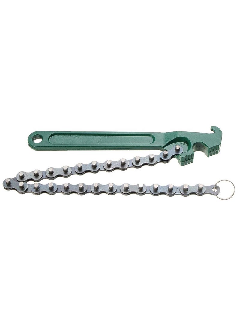 Digital Craft Digital Craft Round 9 Inch MultiPurpose Motorcycle Car Engine Oil Filter Chain Wrench Spanner Removal Tool 225 Single Sided Adjustable Wrench with Hand Gloves  - Image 4