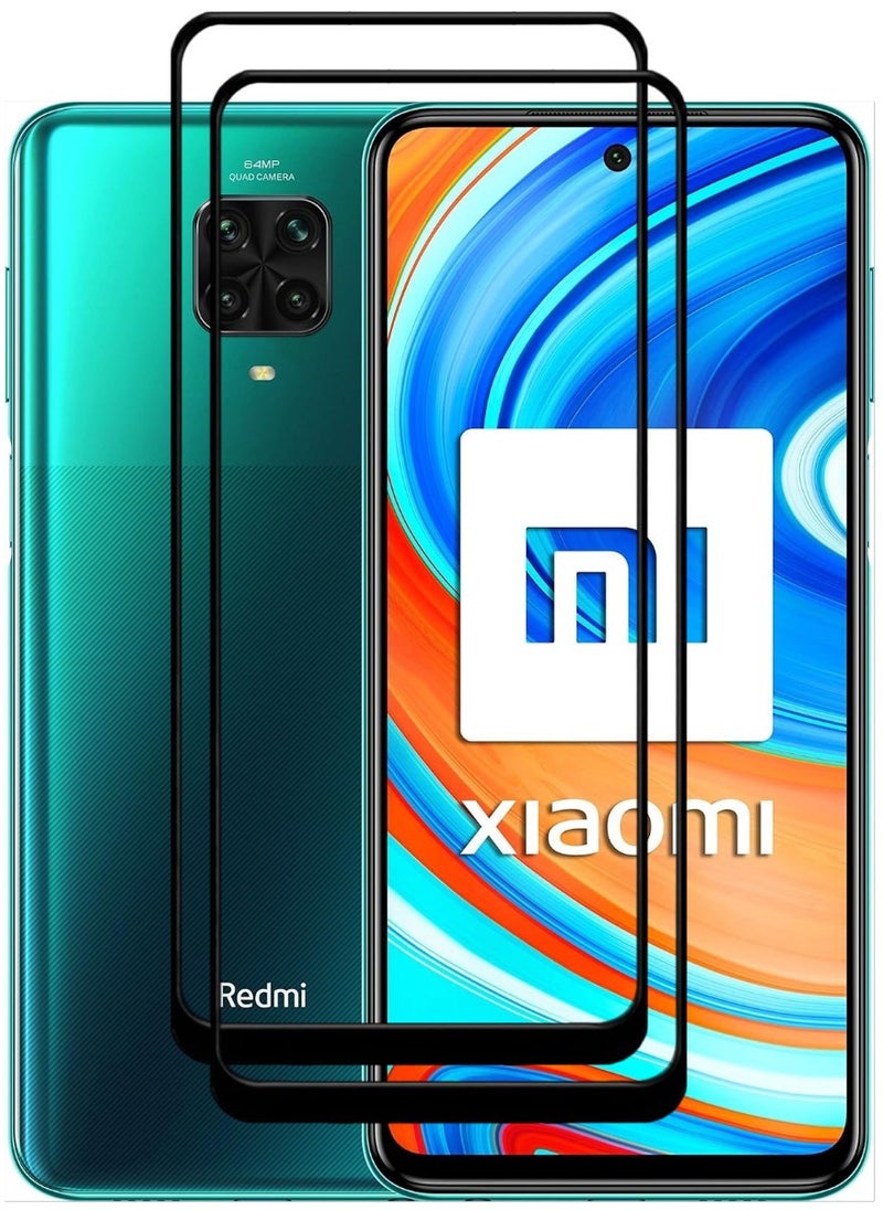 ACLIX 2 Pieces Antistatic ESD Dustproof Premium Quality High Definition Tempered Glass Screen Protector Designed For Xiaomi Redmi Note 9 Pro - Image 1