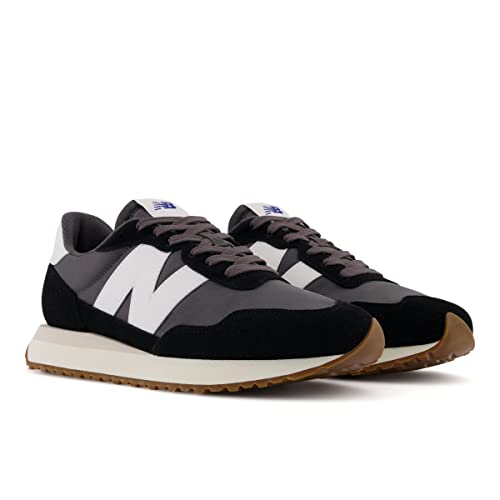New Balance Men's 237 V1 Sneaker, Black/Magnet/Gum, 9.5 - Image 4