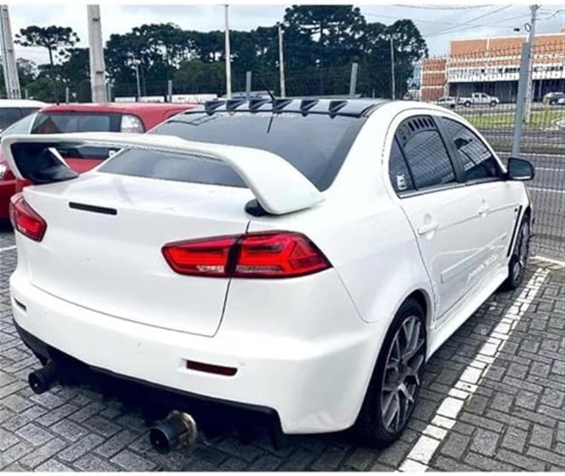 Wivplex Glossy Black Car Spoiler for Lancer EX - Image 2