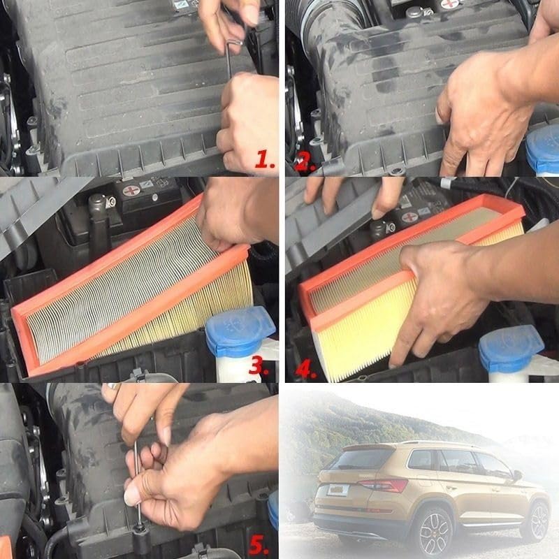 DEMULAX Car Air Filter for Skoda Models - Image 2