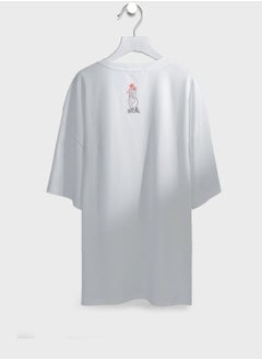 SEMIR Slogan Crew Neck T-Shirt  - Image 2