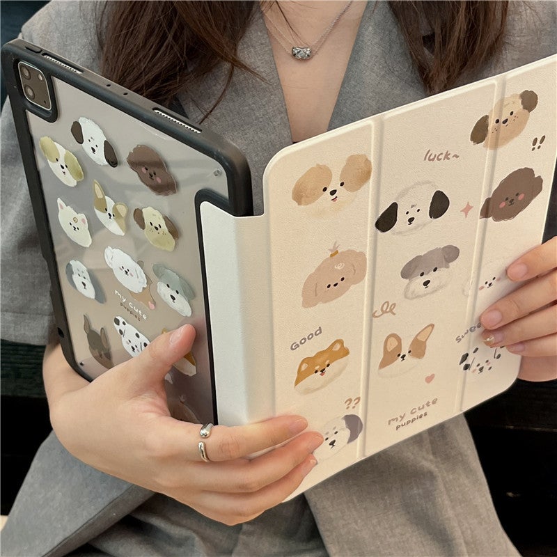 Cute cartoon dog for ipad Pro11 inch 2022 apple flat protective cover flat 10.2 inch - Image 3