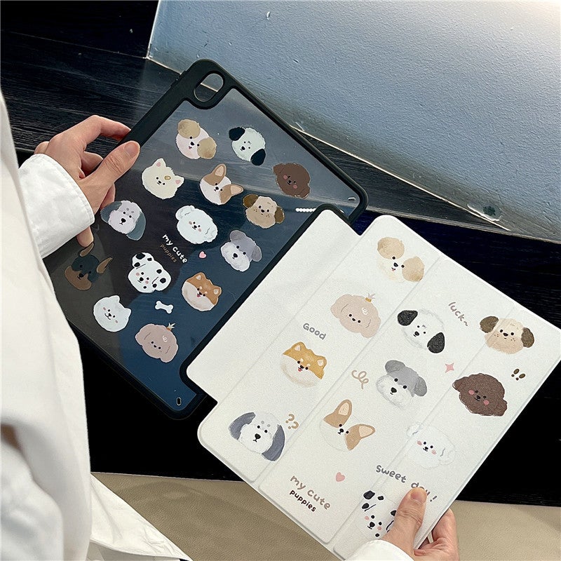 Cute cartoon dog for ipad Pro11 inch 2022 apple flat protective cover flat 10.2 inch - Image 4