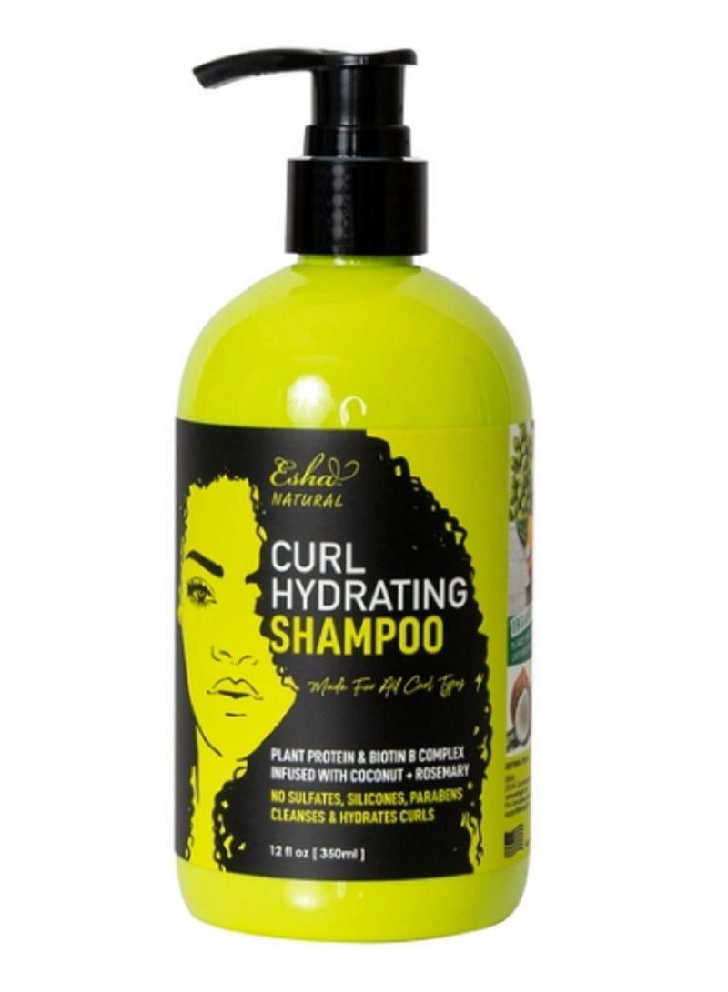 إشا شامبو مرطب للشعر المجعد الطبيعي 350 مل - Image 1