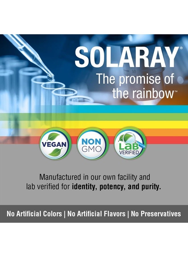 Solaray Solaray Rose HIPS Fruit 550mg | Healthy Skin, Joints & Immune Function Support | Source of Vitamin C & Bioflavonoids | Non-GMO & Vegan | 100 VegCaps  - Image 5