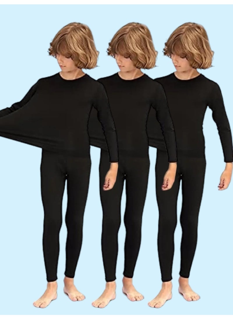 Trenderrs Boys Thermal Bottom and Underwear Set 3 Pieces 