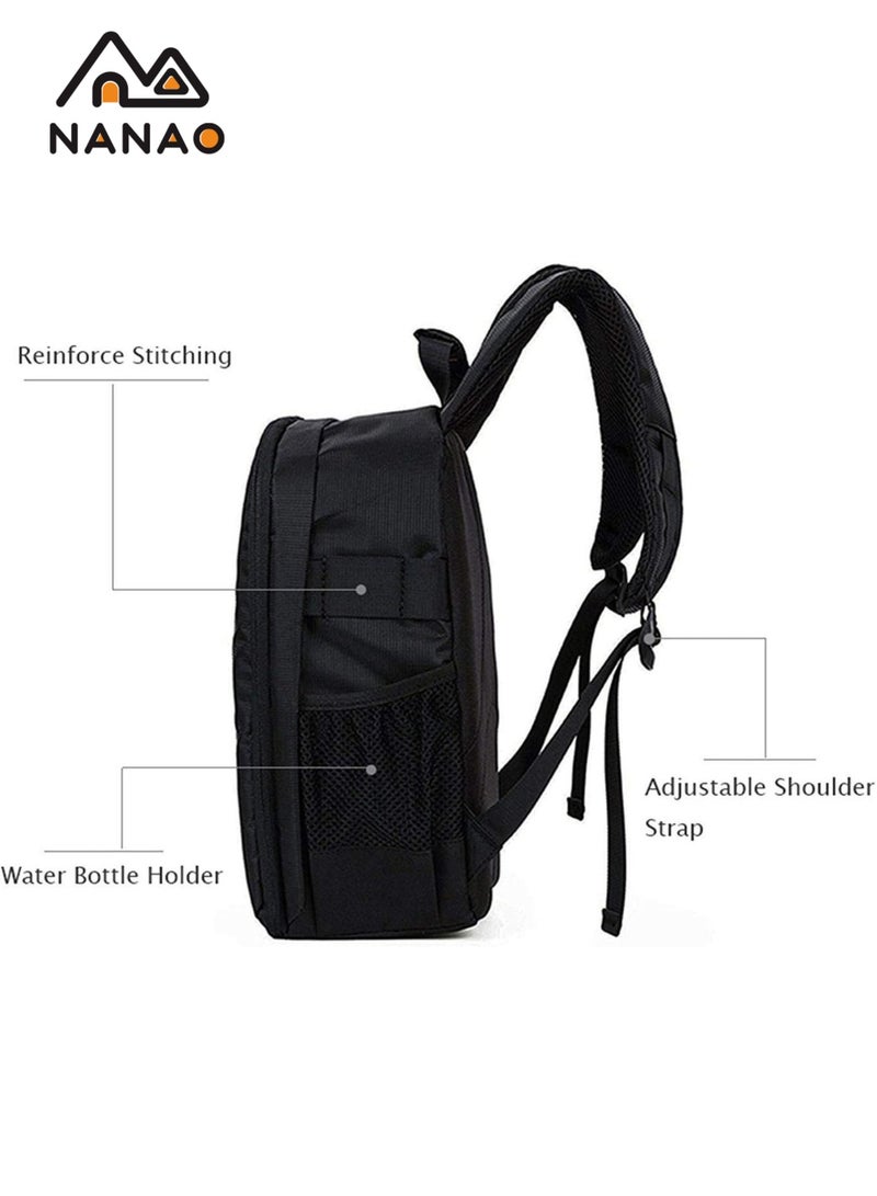 NANAO Travel Camera Backpack, Multi-functional Camera Bag, Shock Resistant Backpack, Hiking bag Designed To Protect The Camera During Travel  - Image 4