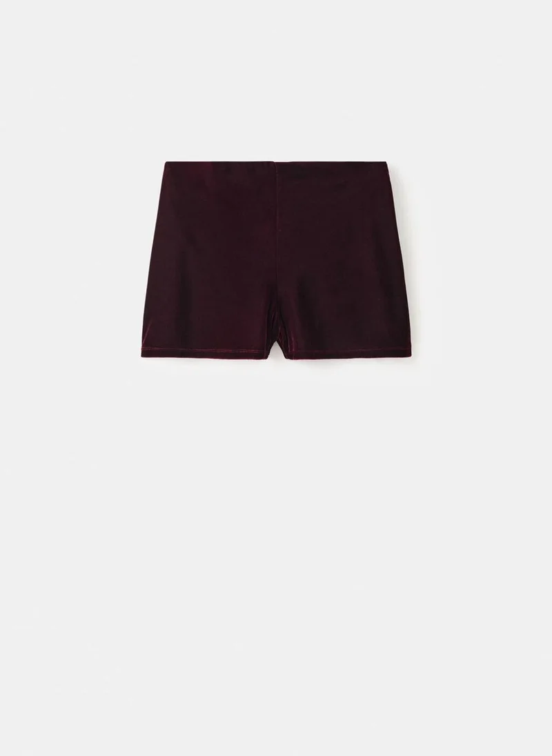 Mango  Velvet shorts for Women | Best Price UAE