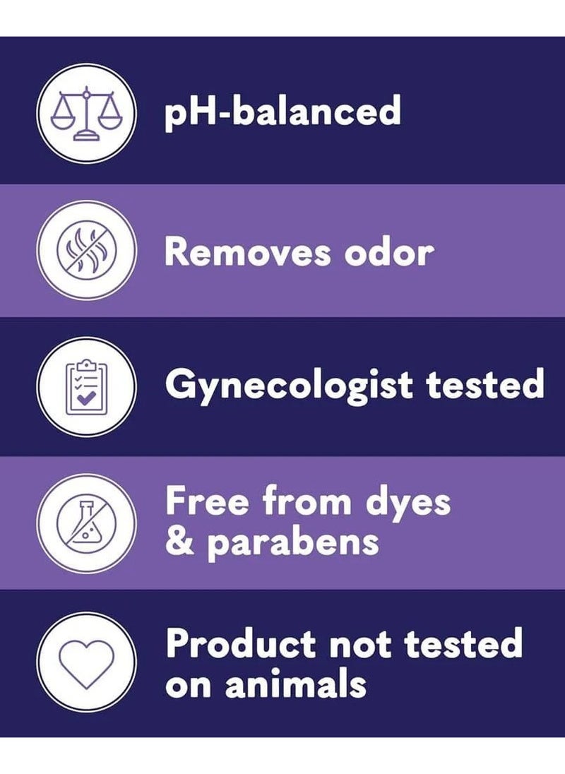 Summer's Eve - Summer's Eve 5-in-1 Fresh Nighttime Feminine Wash, Lavender Scent, Deodorizes, pH Balanced, Dye-Free, Paraben-Free, Gynecologist Tested, 12 fl oz. (Pack of 1) - Image 1