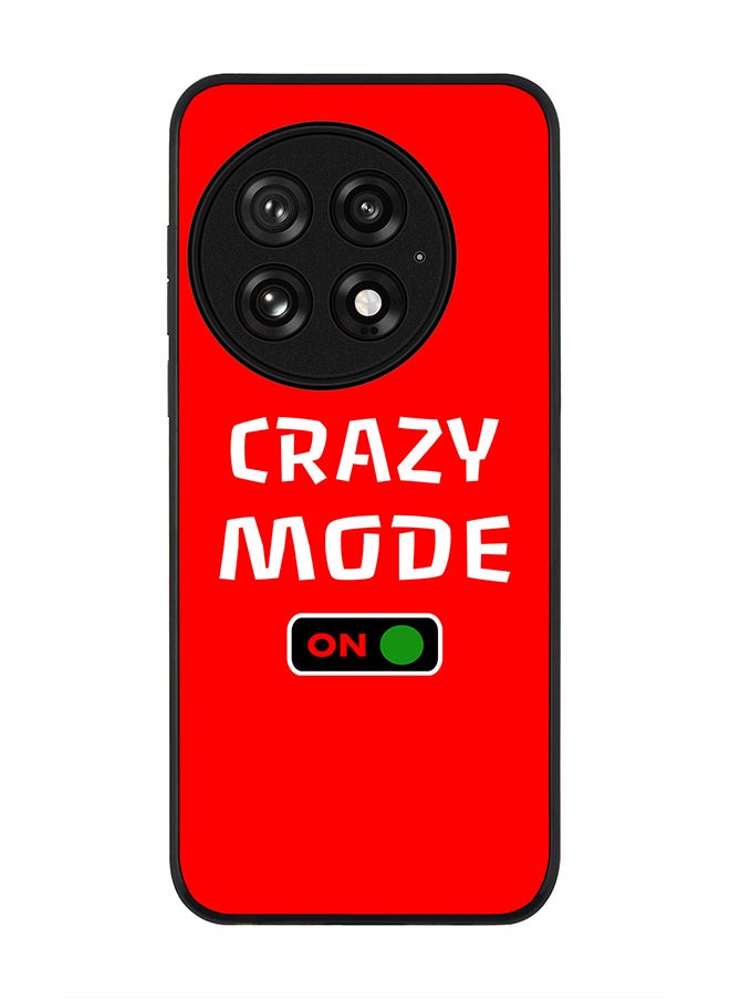 Stylizedd For OnePlus 13 5G Case,Slim fit Camera Protection, Shockproof Thin Phone cover  - Crazy Mode On  - Image 1