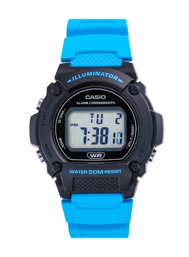 Casio Digital Sports Watch for Youth's W-219H-2A2V - Image 3