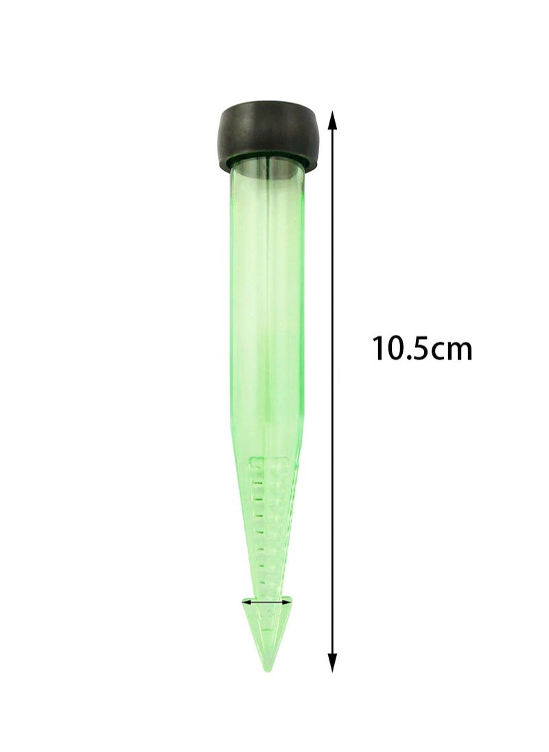 Aikanbo 10 Pcs Floral Water Tubes，Rose Flower Water Tubes，Floral Water Tubes with Anchor Pick/Vials and Flower Guide Booklet，for Flower Arrangements，Includes Rubber Cap with Hole for Flower stem  - Image 2