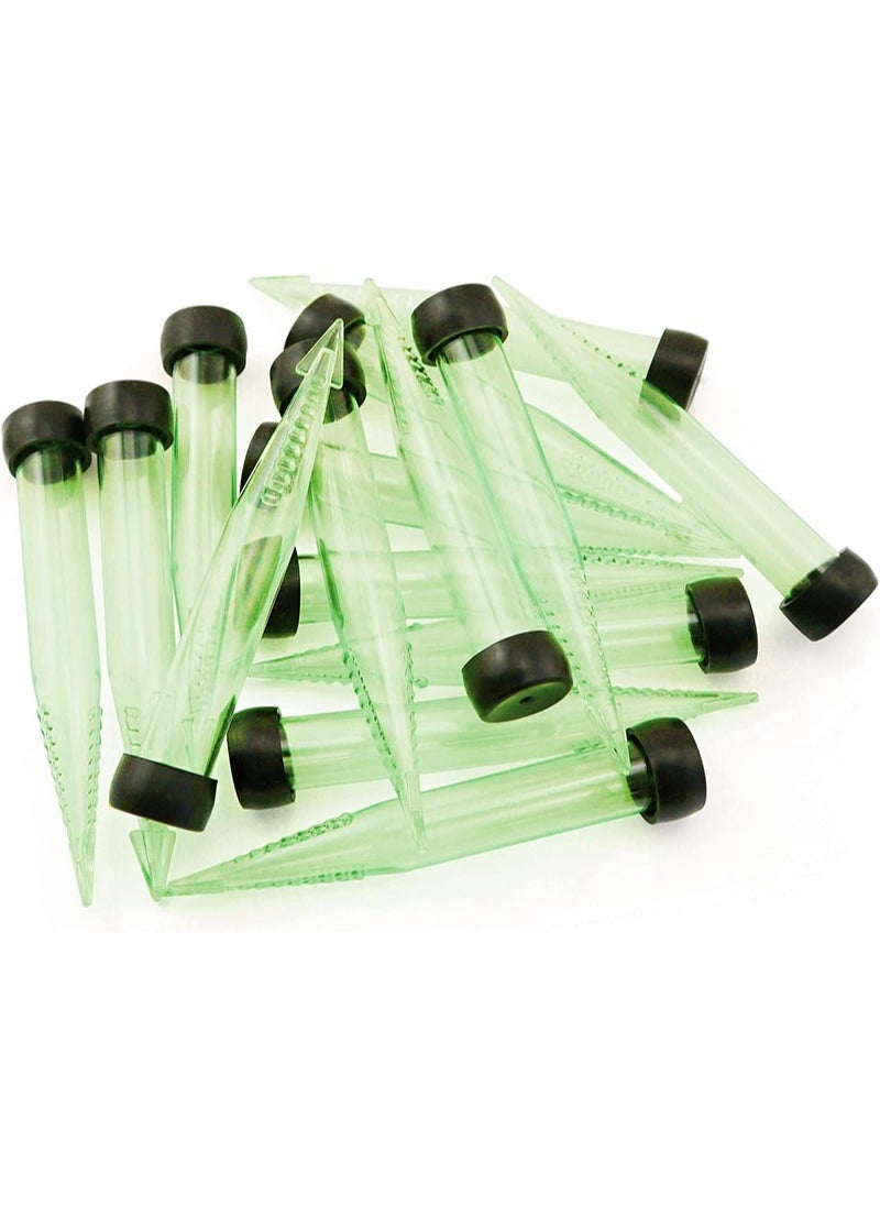 Aikanbo 10 Pcs Floral Water Tubes，Rose Flower Water Tubes，Floral Water Tubes with Anchor Pick/Vials and Flower Guide Booklet，for Flower Arrangements，Includes Rubber Cap with Hole for Flower stem  - Image 5