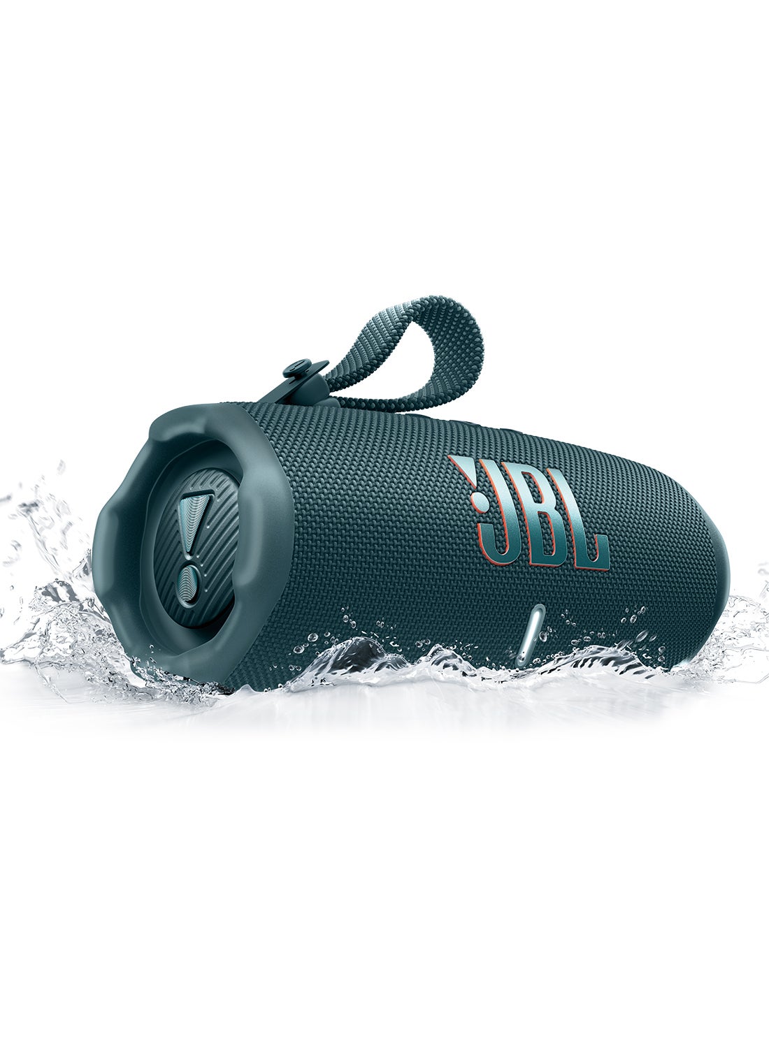 JBL Charge 6 - Portable Waterproof And Drop-Proof Bluetooth Speaker With Built-In Power Bank, Multi-Speaker Connection Via Auracast, Up To 28 Hours Playtime, Fast Charging, And Powerful Sound Blue