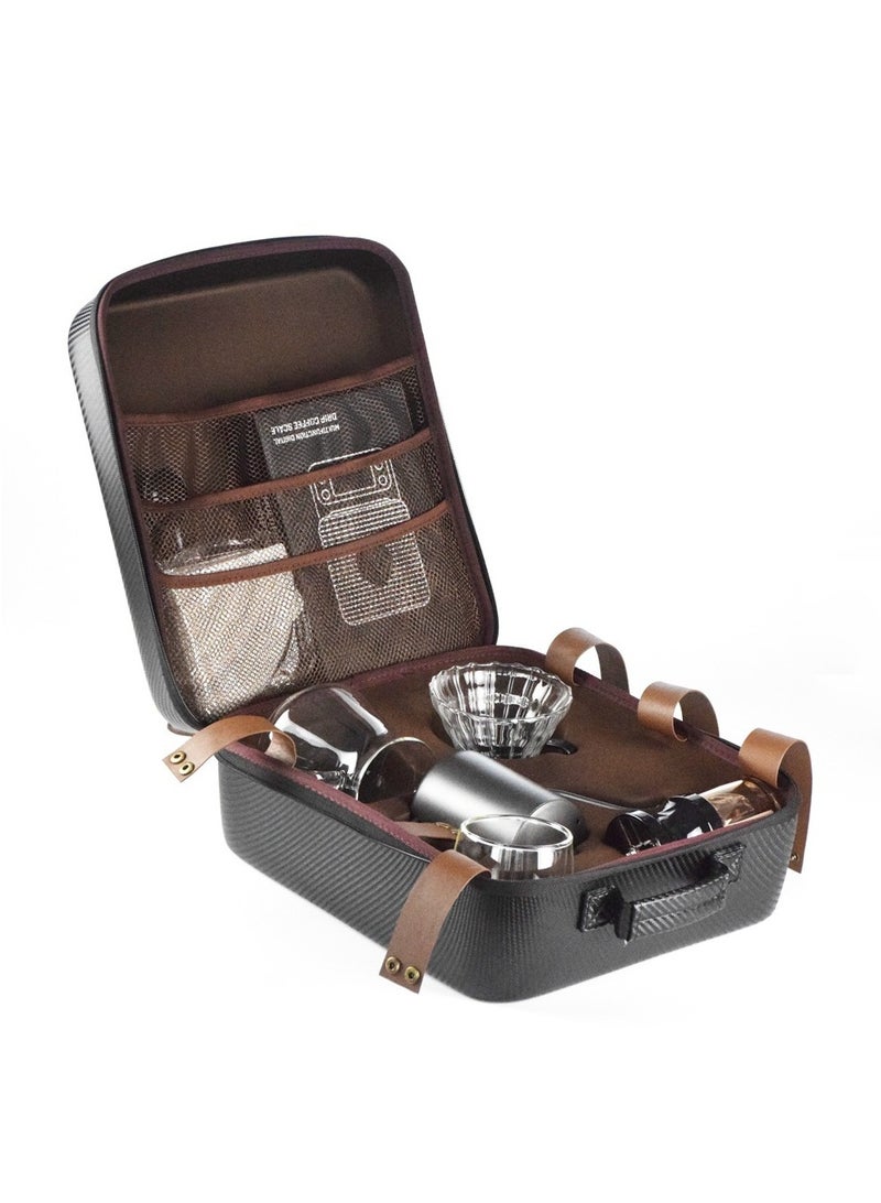 Loquat Professional Coffee Set with Glass Scale and 600ml Distilled Coffee Pot - Image 2