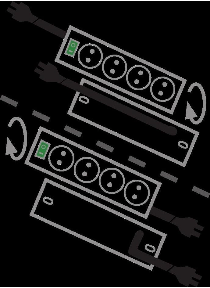 Brennenstuhl Primera-Line 10-Socket Power Strip with Safety Switch  - Image 4