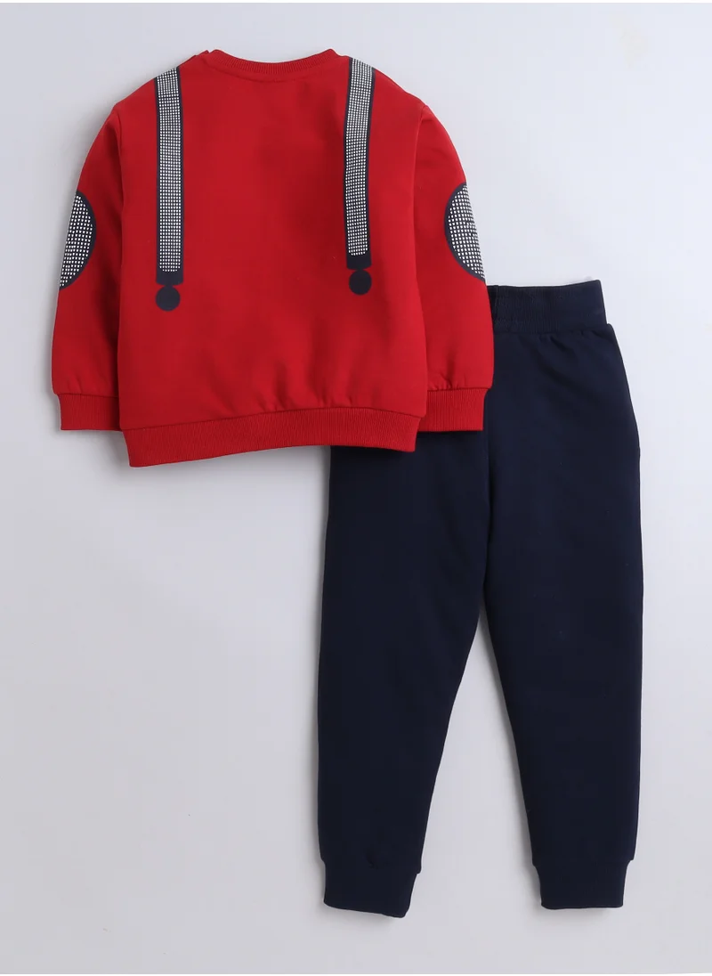 victor and jane Boys 2-Piece Graphic Printed Sweatshirt and  Jogger Set