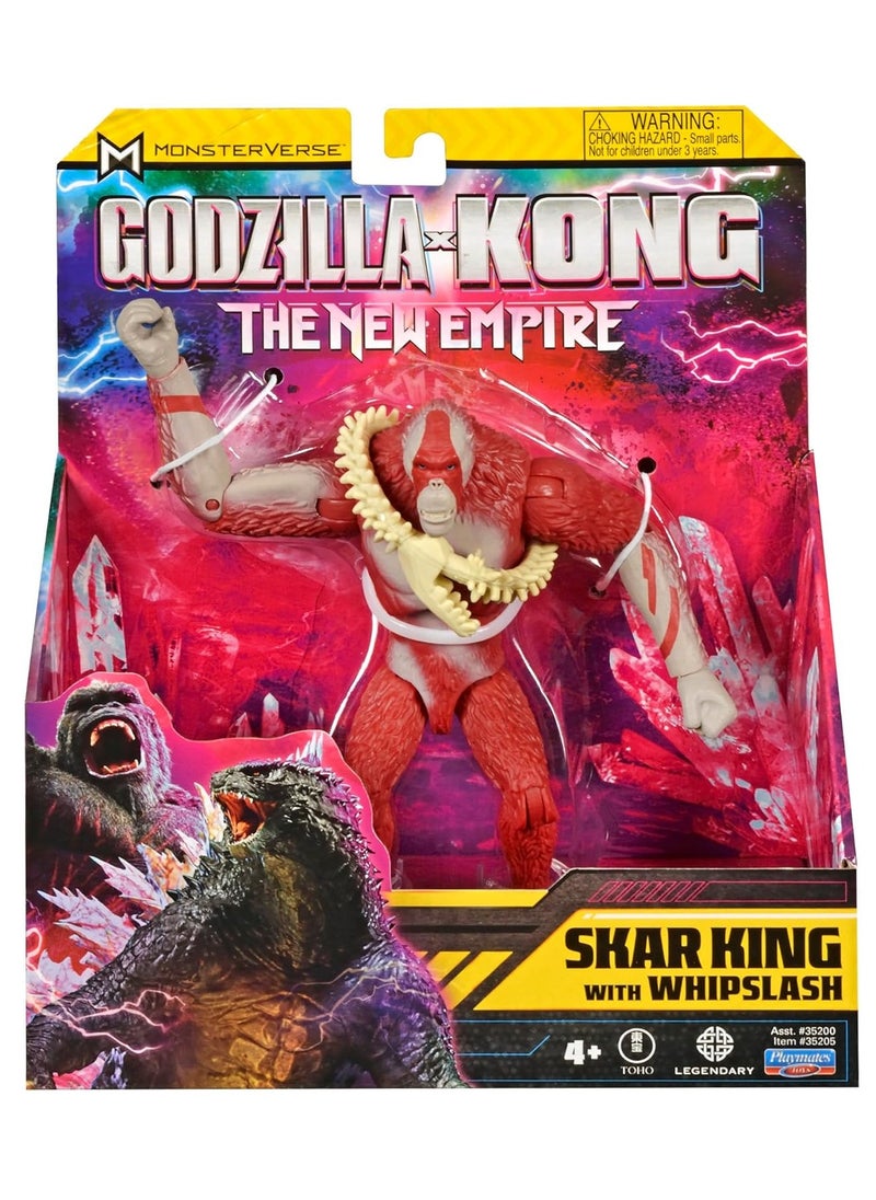 Godzilla - Godzilla x Kong The New Empire: Skar King With Whipslash - 6 Inches - Image 1