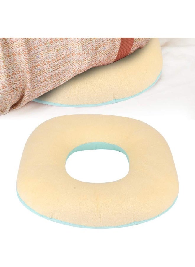 ANGGREK Donut Pillow for Bedridden Patients - Cream and Blue - Image 5