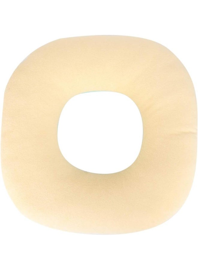 ANGGREK Donut Pillow for Bedridden Patients - Cream and Blue - Image 3