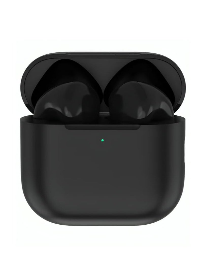HEATZ TWS Wireless Earphones Wireless Charging Bluetooth 5.3 Black  - Image 1