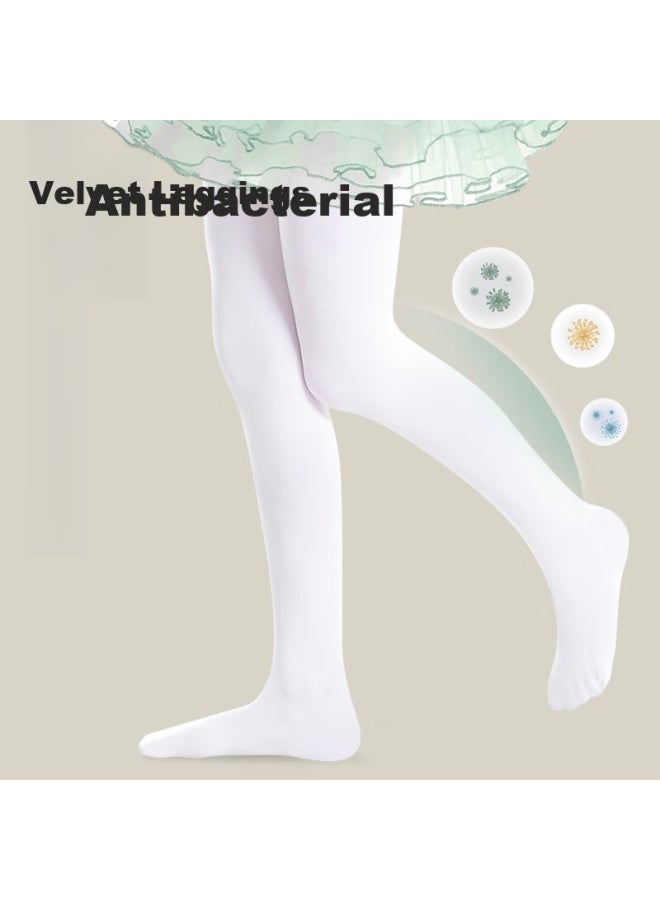 Zhiyouban White Dance Tights, Children's Pantyhose, Girls' Professional Dance Practice Stockings, Summer Thin Style, Girls' Leggings - Image 2