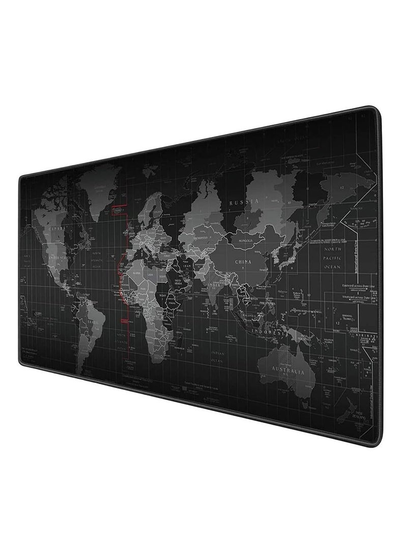 Gaming Mouse Pad , Large Extended Keyboard and Mouse Mat for PC , Non Slip Desk Mat 