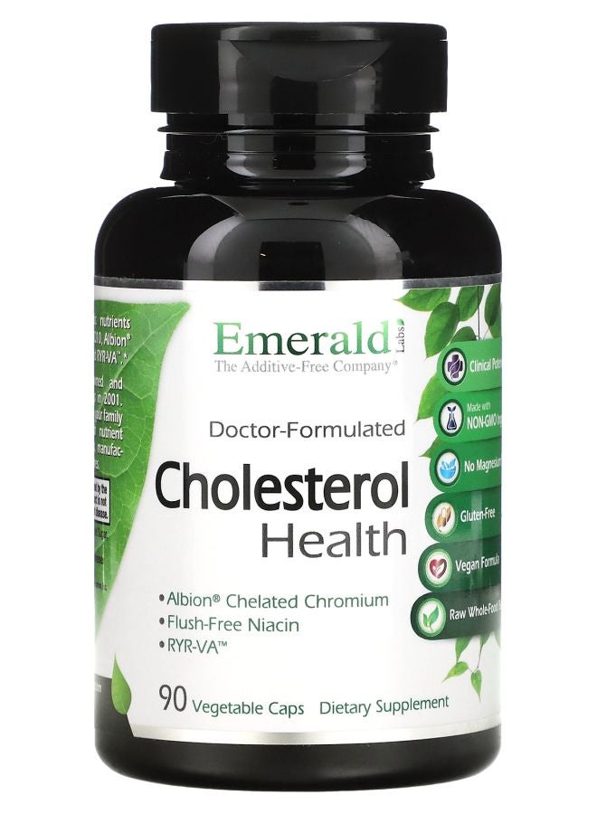 Emerald Laboratories Cholesterol Health 90 Vegetable Caps