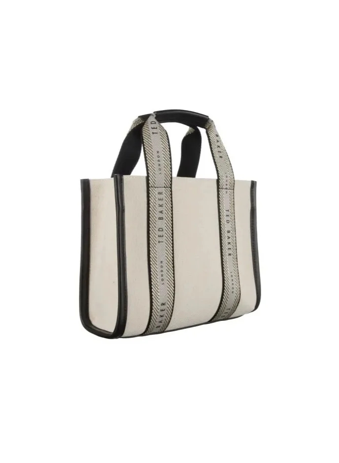 Ted Baker Georjea Branded Webbing Canvas Small Tote
